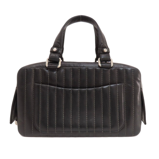 Chanel Sac Mademoiselle en cuir noir