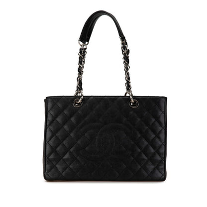 Chanel Sac GST en cuir caviar noir
