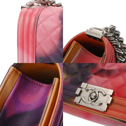 Chanel Sac Boy en cuir marble