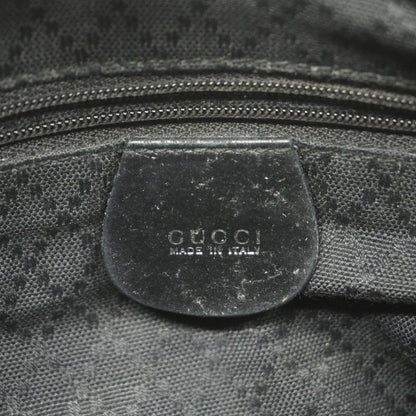 Gucci  Bamboo Shoulder Bag 000 1998 0531 Women's Nylon Shoulder Bag Black