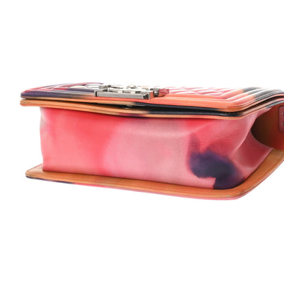 Chanel Sac Boy en cuir marble
