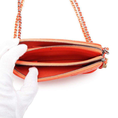Chanel Sac Gabrielle en cuir orange