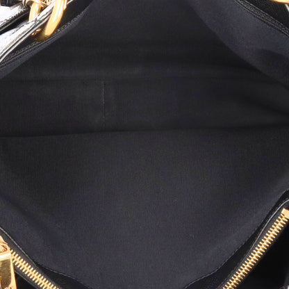 Chanel Sac GST en cuir caviar noir