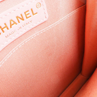 Chanel Sac Boy en tweed rose