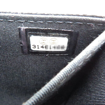 Chanel Sac Boy en cuir caviar noir