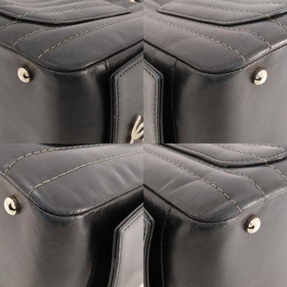 Chanel Sac Mademoiselle en cuir noir