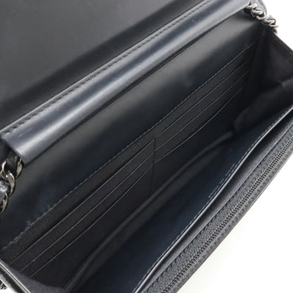 Chanel Sac Boy en cuir noir