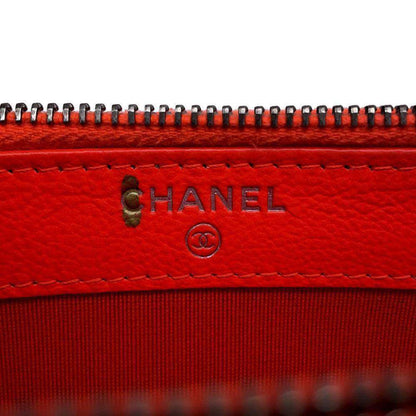 Chanel Sac Gabrielle en cuir orange