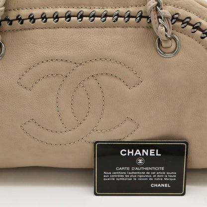 Chanel Sac Luxury Line en cuir beige