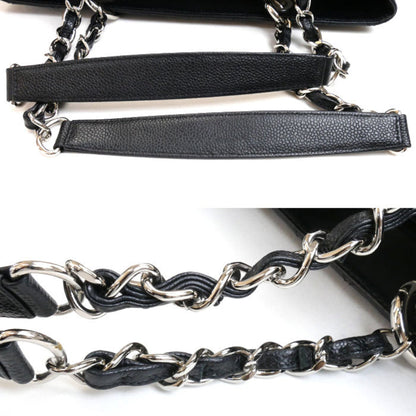 Chanel Sac GST en cuir caviar noir