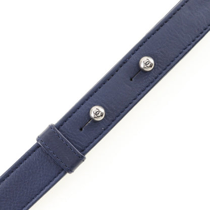 Chanel Sac Boy en cuir bleu