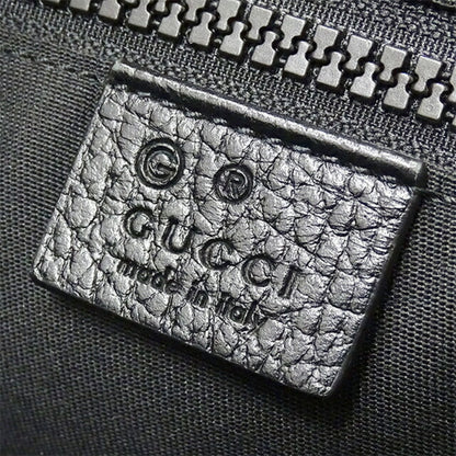 GUCCI bag men's shoulder nylon black 449184