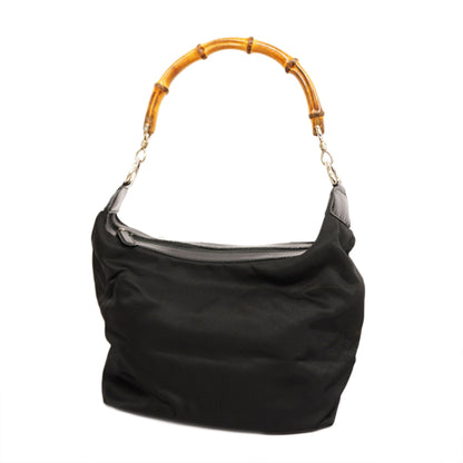 Gucci  Bamboo Shoulder Bag 000 2214 0531 Women's Nylon Handbag,Shoulder Bag