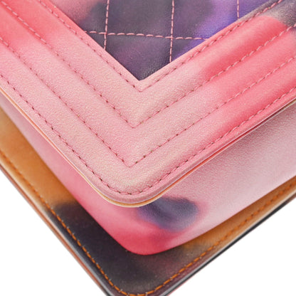 Chanel Sac Boy en cuir marble