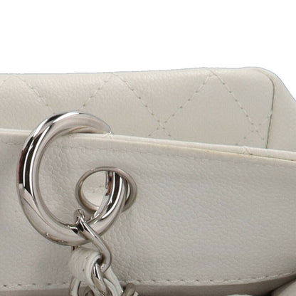 Chanel Sac GST en cuir caviar blanc