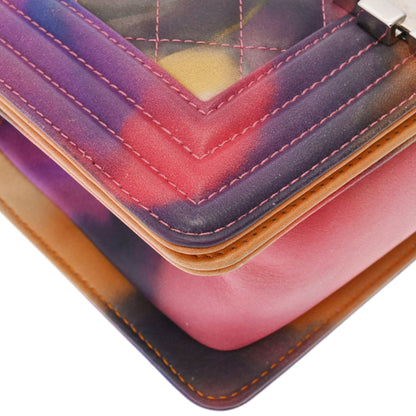 Chanel Sac Boy en cuir marble
