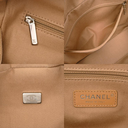 Chanel Sac Deauville en toile beige