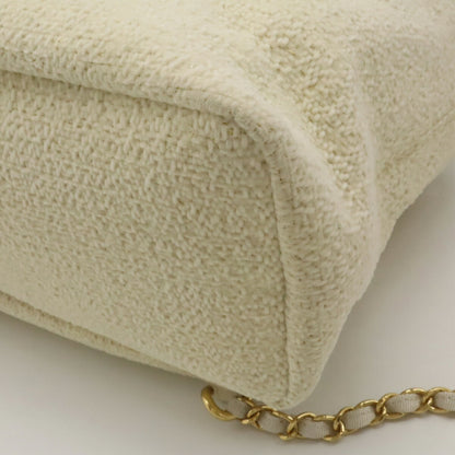 Chanel Sac Deauville en cuir beige