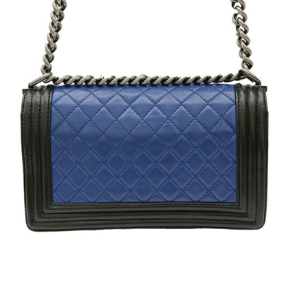 Chanel Sac Boy en cuir noir