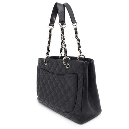 Chanel Sac GST en cuir caviar noir