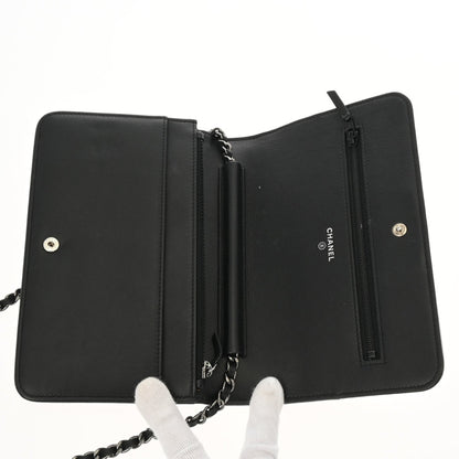 Chanel Sac Boy en cuir noir