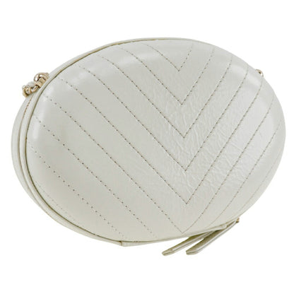 Chanel Sac La Pausa en cuir blanc