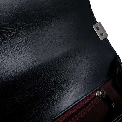 Chanel Sac Boy en cuir noir