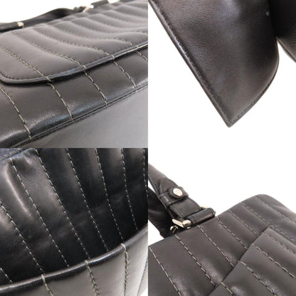 Chanel Sac Mademoiselle en cuir noir