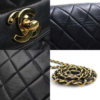 Chanel Sac Diana en cuir noir