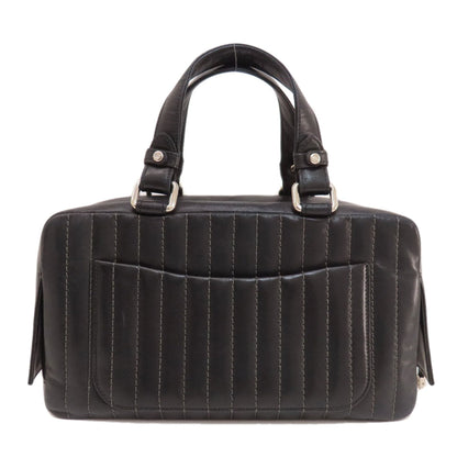 Chanel Sac Mademoiselle en cuir noir