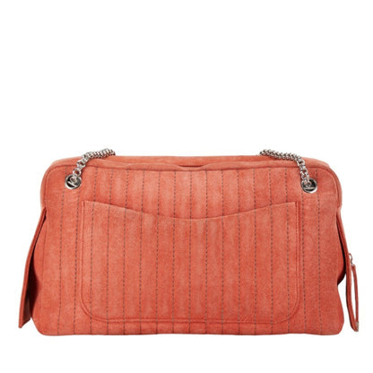 Chanel Sac Mademoiselle en daim orange