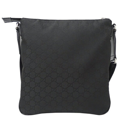 GUCCI bag men's shoulder nylon black 449184