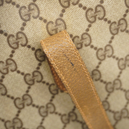 GUCCI  GG Supreme 92 02 998 Women's Tote Bag Beige,Brown