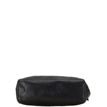 Chanel Sac Chain Tote en cuir caviar noir