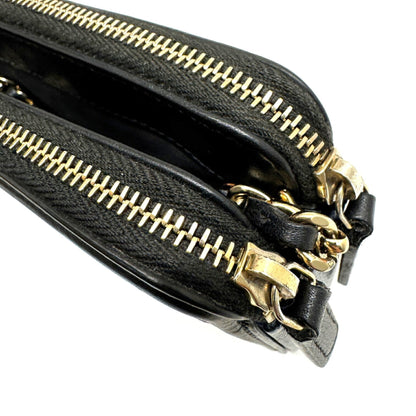 Chanel Sac Filigree en cuir caviar noir