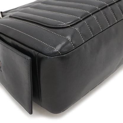 Chanel Sac Mademoiselle en cuir noir