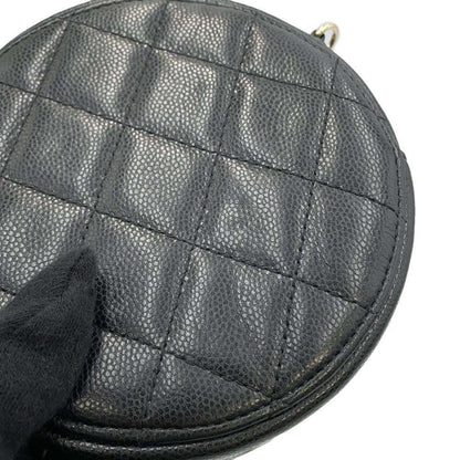 Chanel Sac Classic en cuir caviar noir