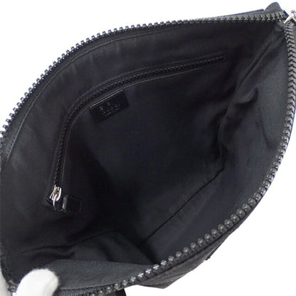 GUCCI bag men's shoulder nylon black 449184