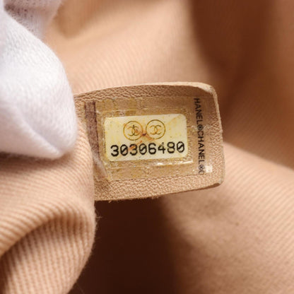 Chanel Sac Deauville en toile rose