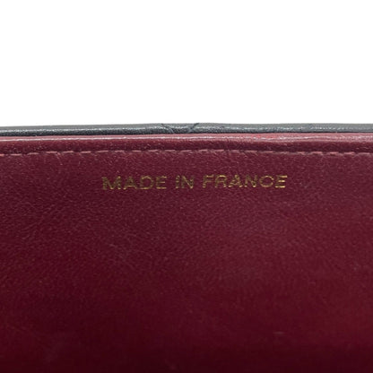 Chanel Sac Single Flap en cuir noir