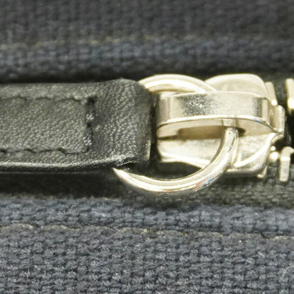 Chanel Sac Deauville en toile noir