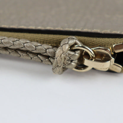 GUCCI Bamboo Clutch Bag 376854 Leather Gold Series Second Pouch Tassel