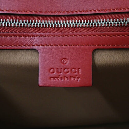 GUCCI Bag Ladies Handbag Shoulder 2way Lilith Bamboo Coral Snake Leather Red 453750
