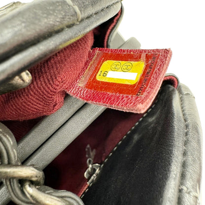 Chanel Sac Mademoiselle en cuir gris