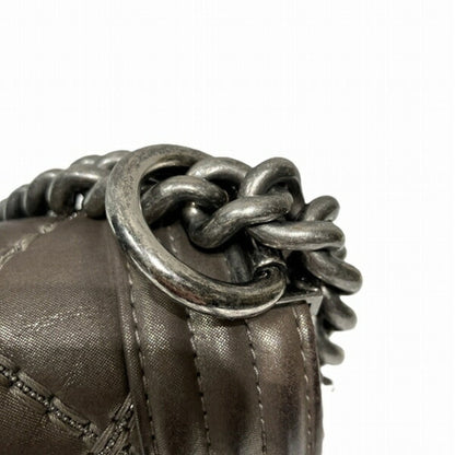 Chanel Sac Boy en cuir dor