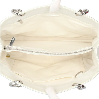 Chanel Sac GST en cuir caviar blanc