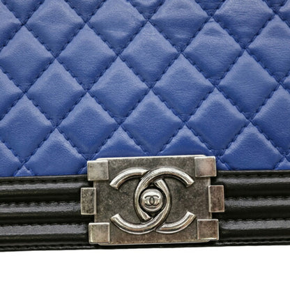 Chanel Sac Boy en cuir noir