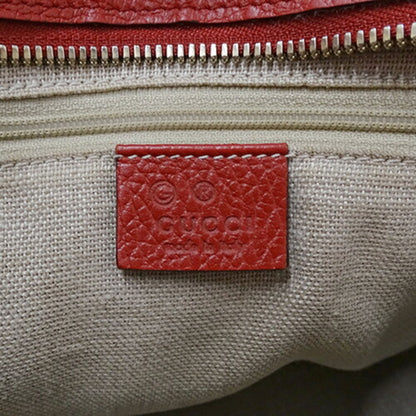 GUCCI bag ladies handbag shoulder 2way GG canvas brown red 449241