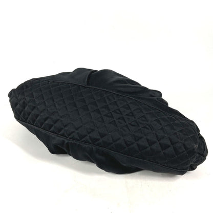 Chanel Sac Cabas en satin noir
