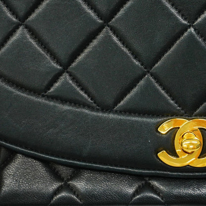 Chanel Sac Diana en cuir noir
